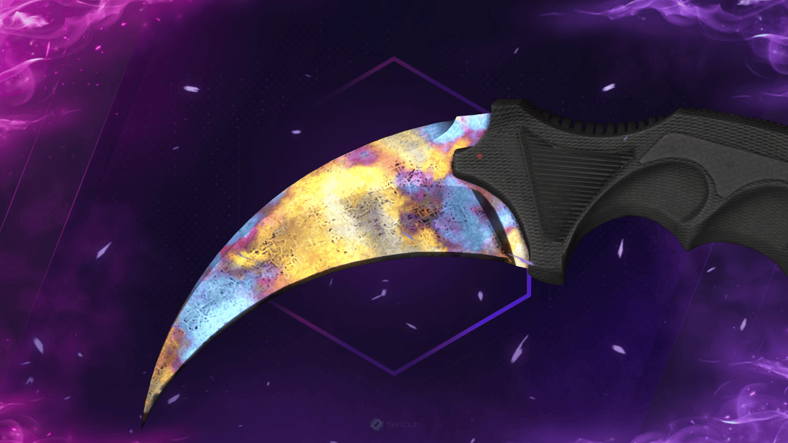 Karambit | Case Hardened | Battle-Scarred