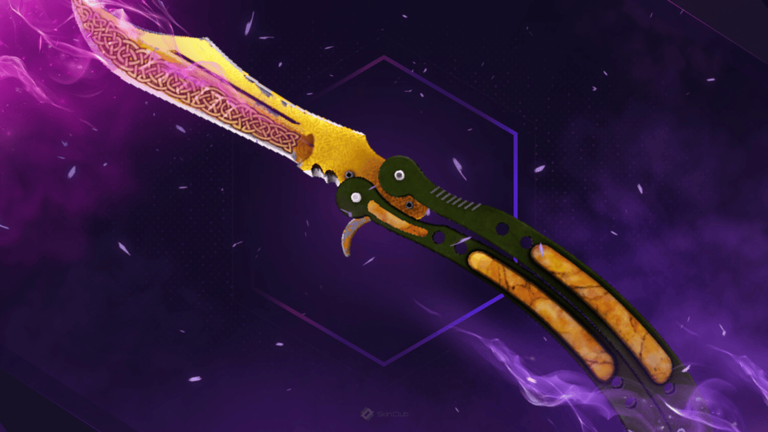 Butterfly Knife Lore WellWorn StatTrak