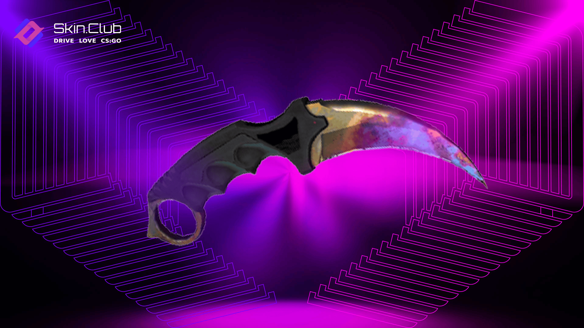 Karambit | Case Hardened | Well-Worn