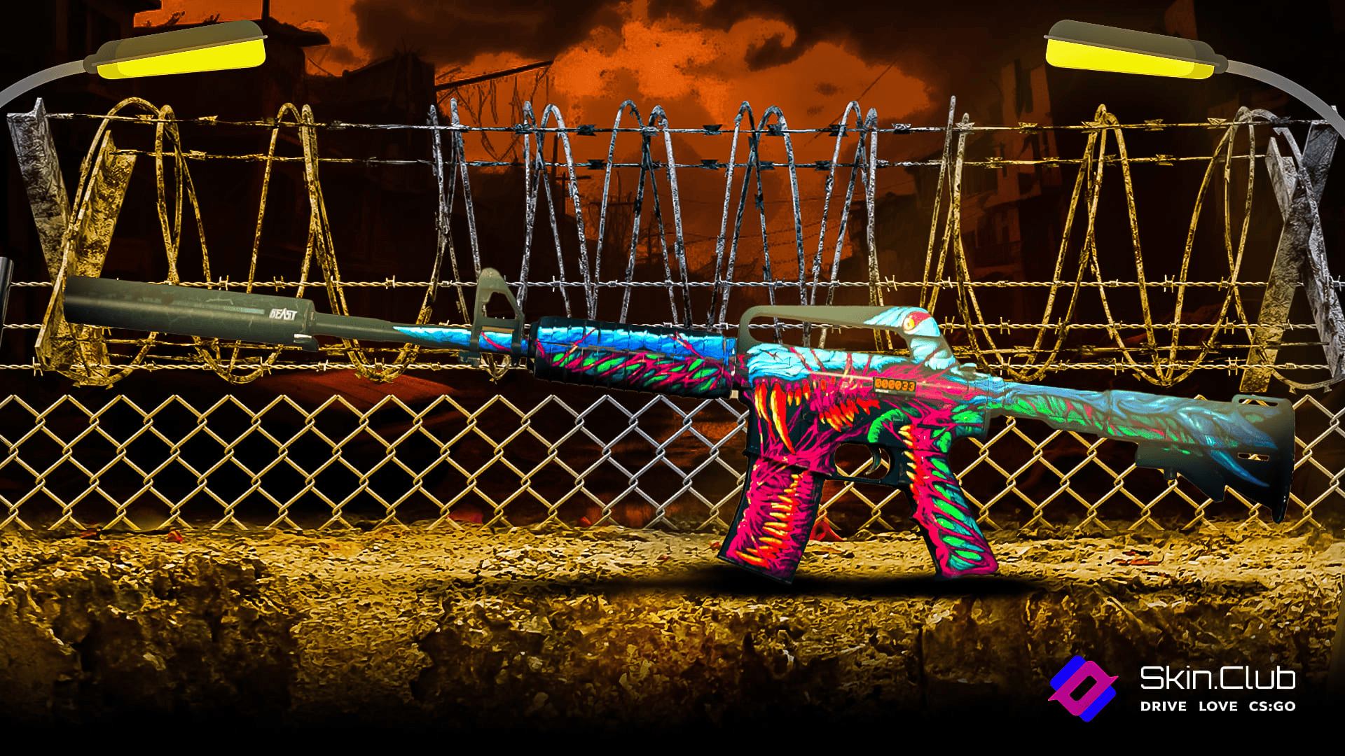 M4A1-S, Hyper Beast, Field-Tested